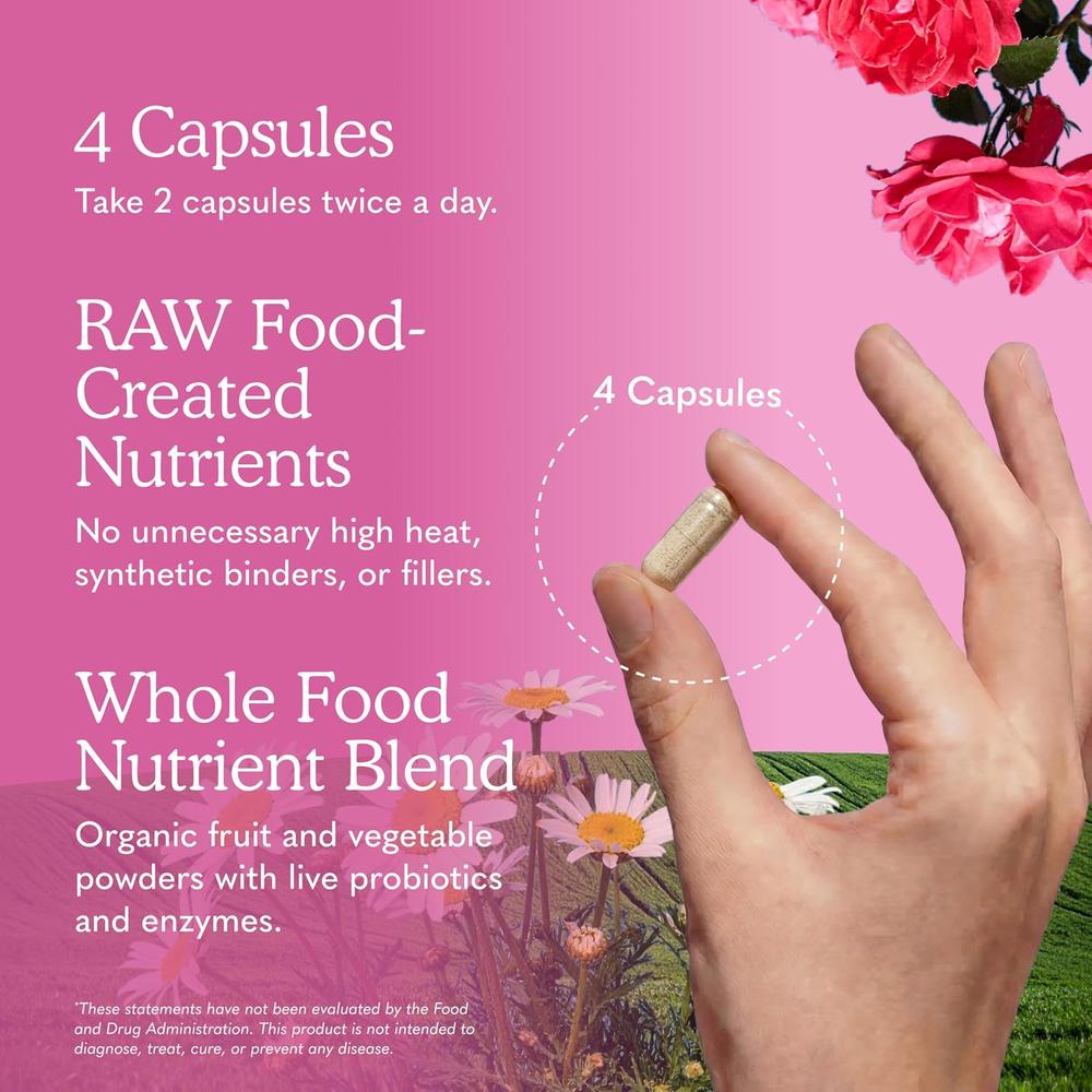 MULTIVITAMÍNICO GARDEN OF LIFE VITAMIN CODE WOMEN 50 Y WISER 240 CÁPSULAS - 5