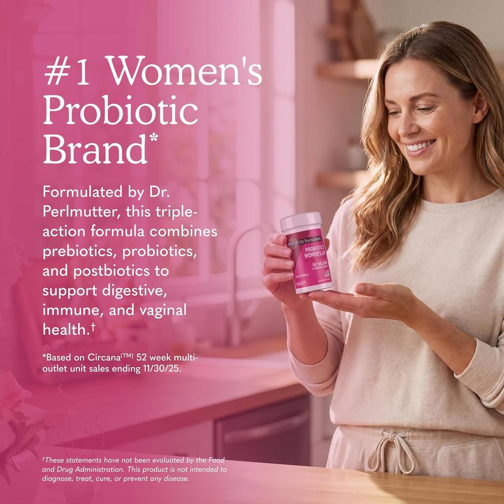 PROBIÓTICO GARDEN OF LIFE DR. FORMULATED WOMEN'S PH 50 BILLONES 15 CEPAS 30 CÁPSULAS - 2