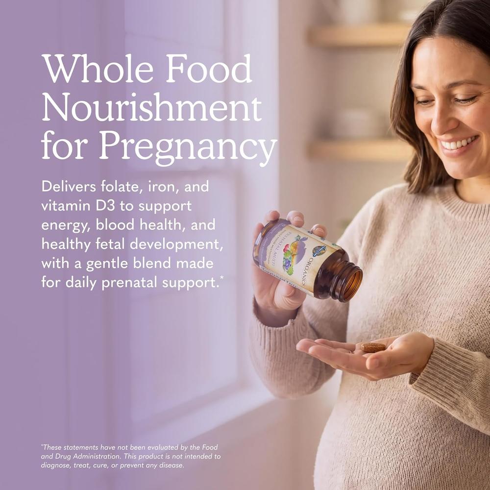 MULTIVITAMÍNICO GARDEN OF LIFE ORGANICS PRENATAL ONCE DAILY 90 TABLETAS - 2