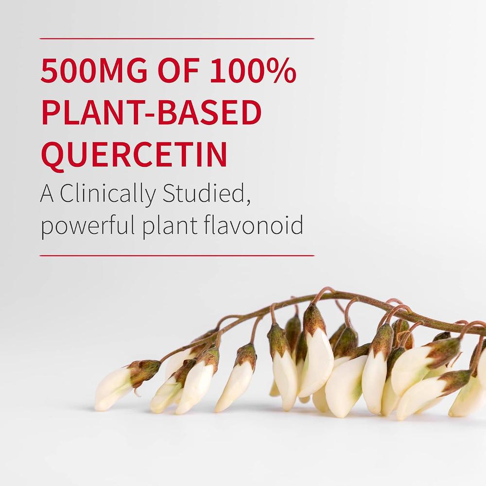 QUERCETINA GARDEN OF LIFE 500 MG + VITAMINA C 500 MG + LUTEOLINA 50 MG 60 TABLETAS - 6