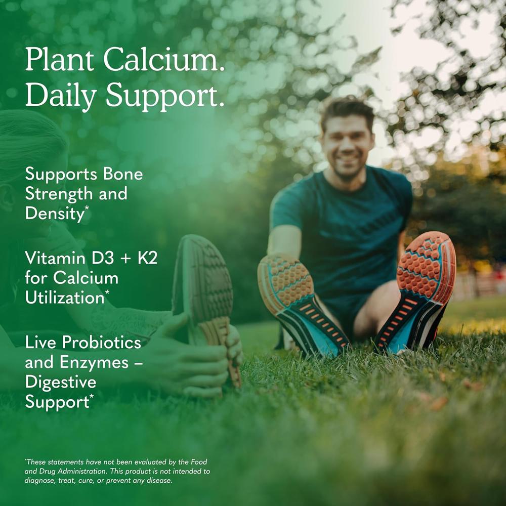 CALCIO GARDEN OF LIFE VITAMIN CODE RAW CON MAGNESIO + D3 + K2 120 CÁPSULAS - 4