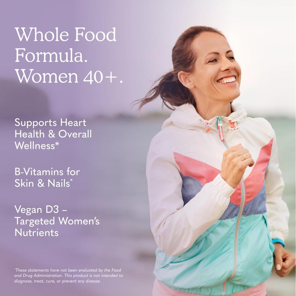 MULTIVITAMÍNICO GARDEN OF LIFE ORGANICS WOMEN'S MULTI 40+ 120 TABLETAS - 4