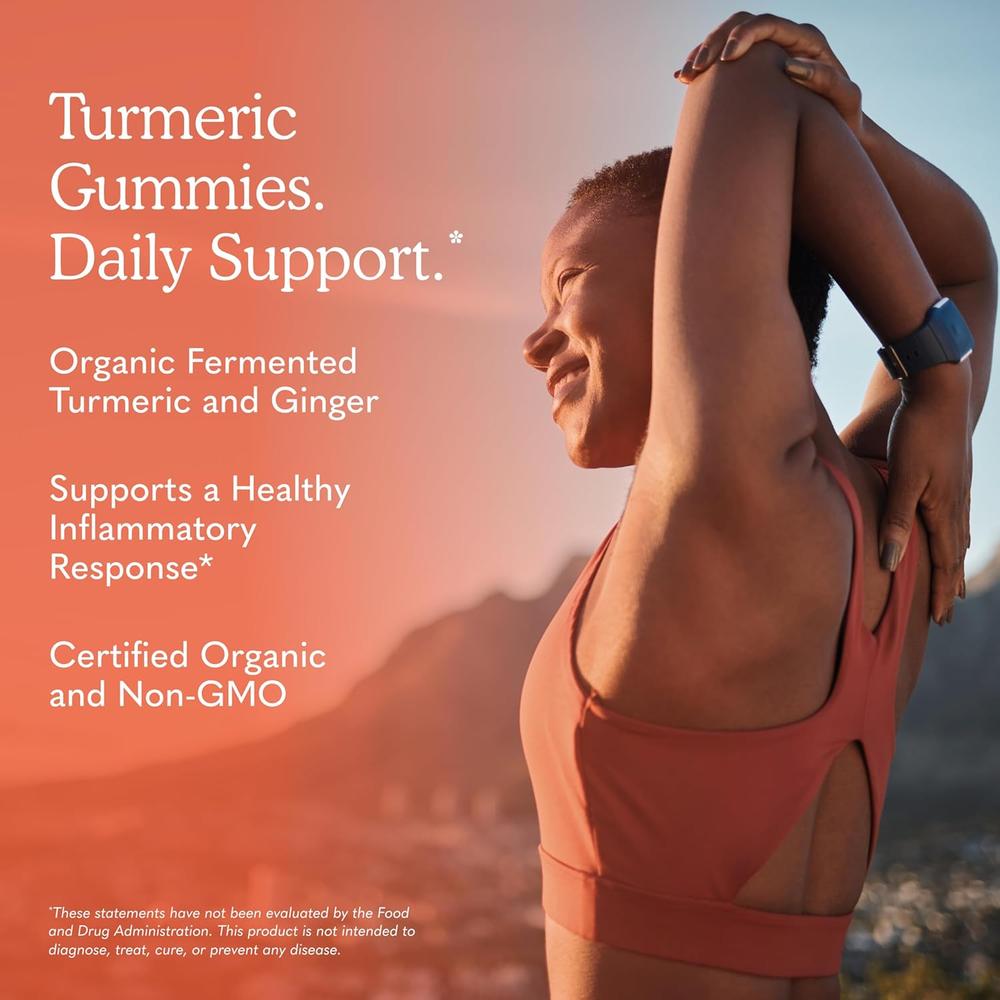CÚRCUMA GARDEN OF LIFE ORGANICS CURCUMINA 50 MG 120 GOMITAS - 4
