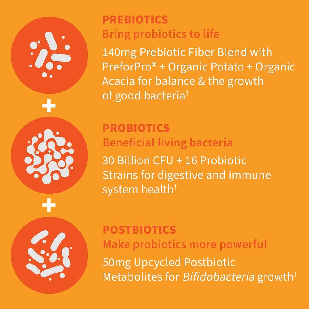 PROBIÓTICO GARDEN OF LIFE DR. FORMULATED ONCE DAILY 30 BILLONES 16 CEPAS 30 CÁPSULAS - 4