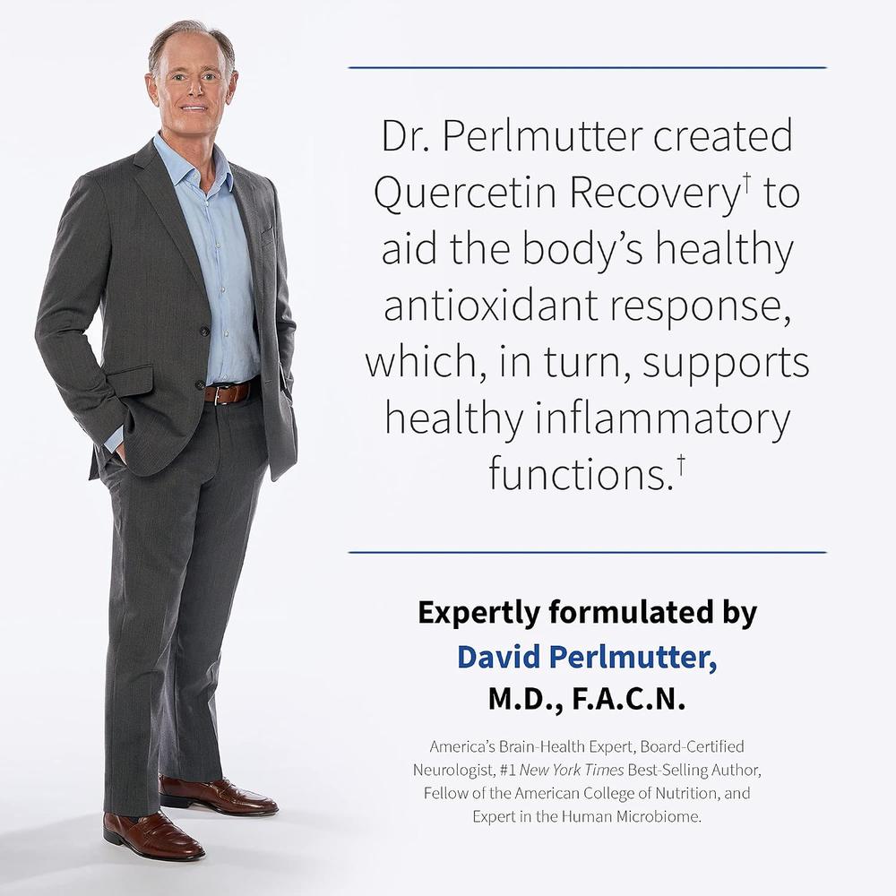 QUERCETINA GARDEN OF LIFE DR. FORMULATED RECOVERY 500 MG + ZINC 11 MG 30 TABLETAS - 4