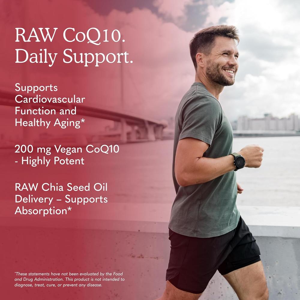 COENZIMA Q10 GARDEN OF LIFE RAW 200 MG + OMEGA 3-6-9 60 CÁPSULAS - 5