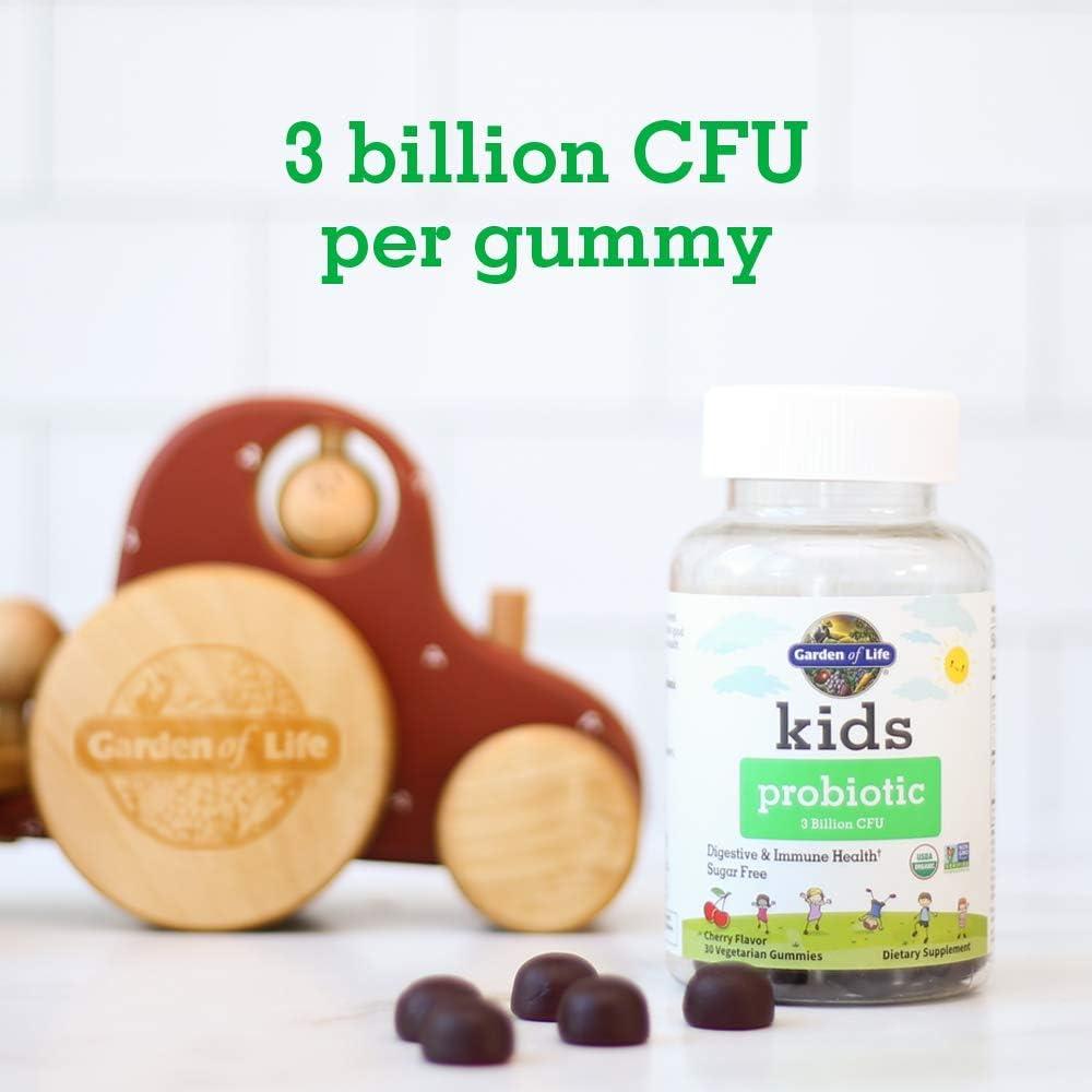 PROBIÓTICO GARDEN OF LIFE KIDS 3 BILLONES CEREZA 30 GOMITAS - 3