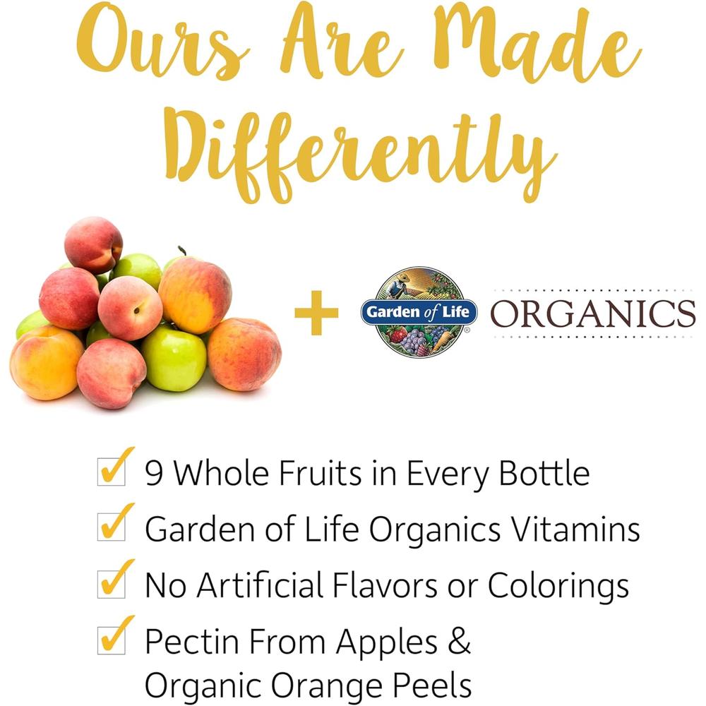CÚRCUMA GARDEN OF LIFE ORGANICS CURCUMINA 50 MG 120 GOMITAS | PACK 2 - 5