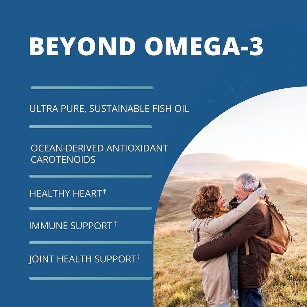 OMEGA 3 GARDEN OF LIFE OCEANS 3 BEYOND CON OMEGAXANTHIN 1200 MG 60 CÁPSULAS | PACK 2 - 2