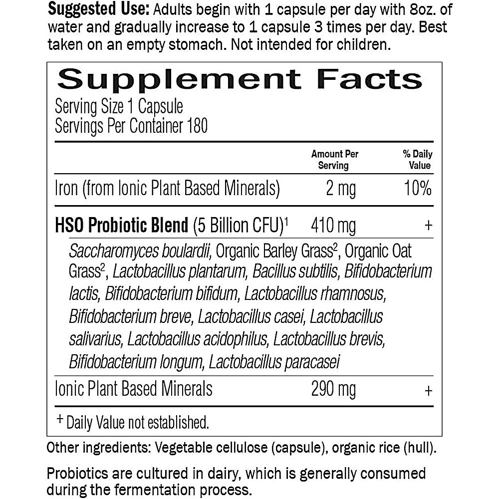 PROBIÓTICO GARDEN OF LIFE PRIMAL DEFENSE ULTRA 15 BILLONES 13 CEPAS 180 CÁPSULAS - 6