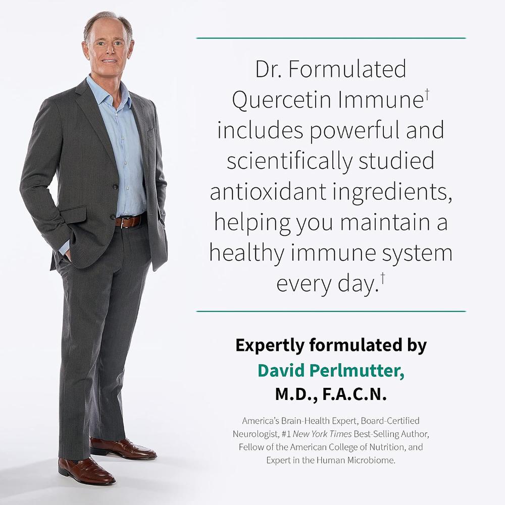 QUERCETINA GARDEN OF LIFE DR. FORMULATED IMMUNE + VITAMINA C + D3 30 TABLETAS | PACK 2 - 4