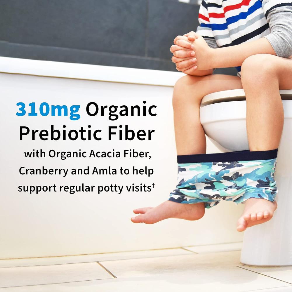 PROBIÓTICO GARDEN OF LIFE ORGANIC KIDS+ SHELF STABLE 5 BILLONES 14 CEPAS SANDÍA 30 MASTICABLES - 5