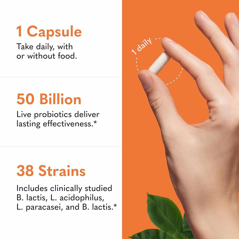 PROBIÓTICO GARDEN OF LIFE RAW ULTIMATE CARE 100 BILLONES 34 CEPAS 30 CÁPSULAS - 3