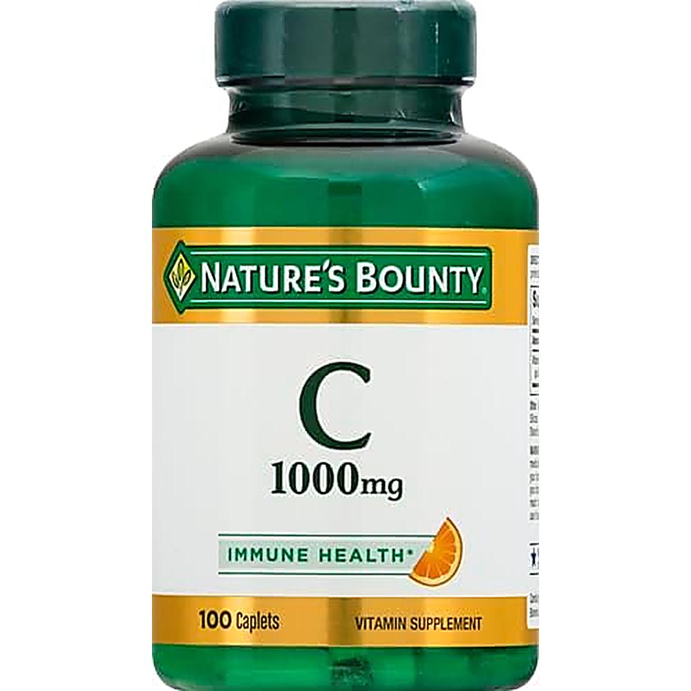 VITAMINA C NATURE'S BOUNTY 1000 MG 100 TABLETAS | PACK 2 - 3