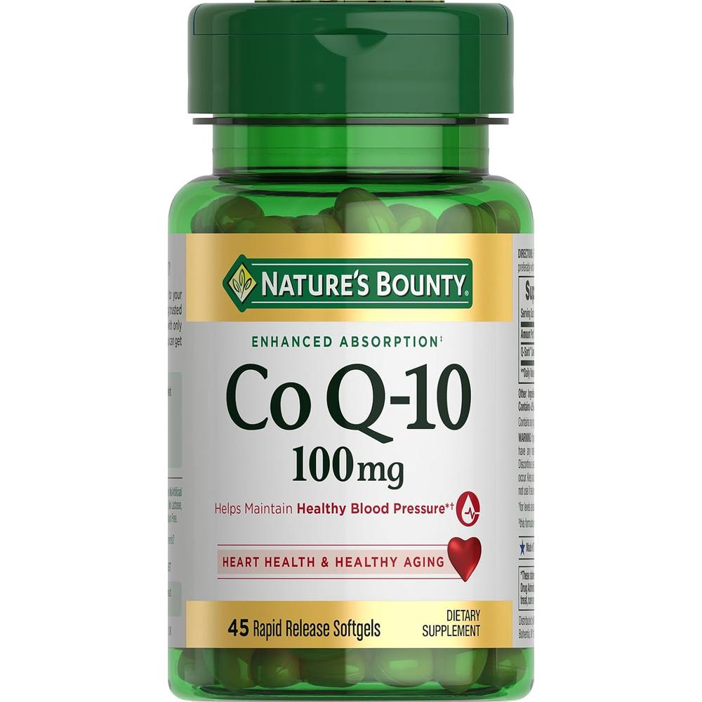 COENZIMA Q10 NATURE'S BOUNTY 100 MG 45 CÁPSULAS BLANDAS - 1