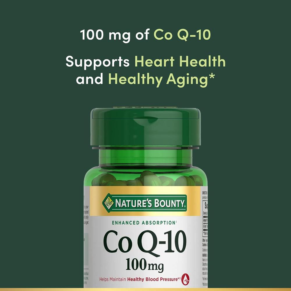 COENZIMA Q10 NATURE'S BOUNTY 100 MG 45 CÁPSULAS BLANDAS - 3