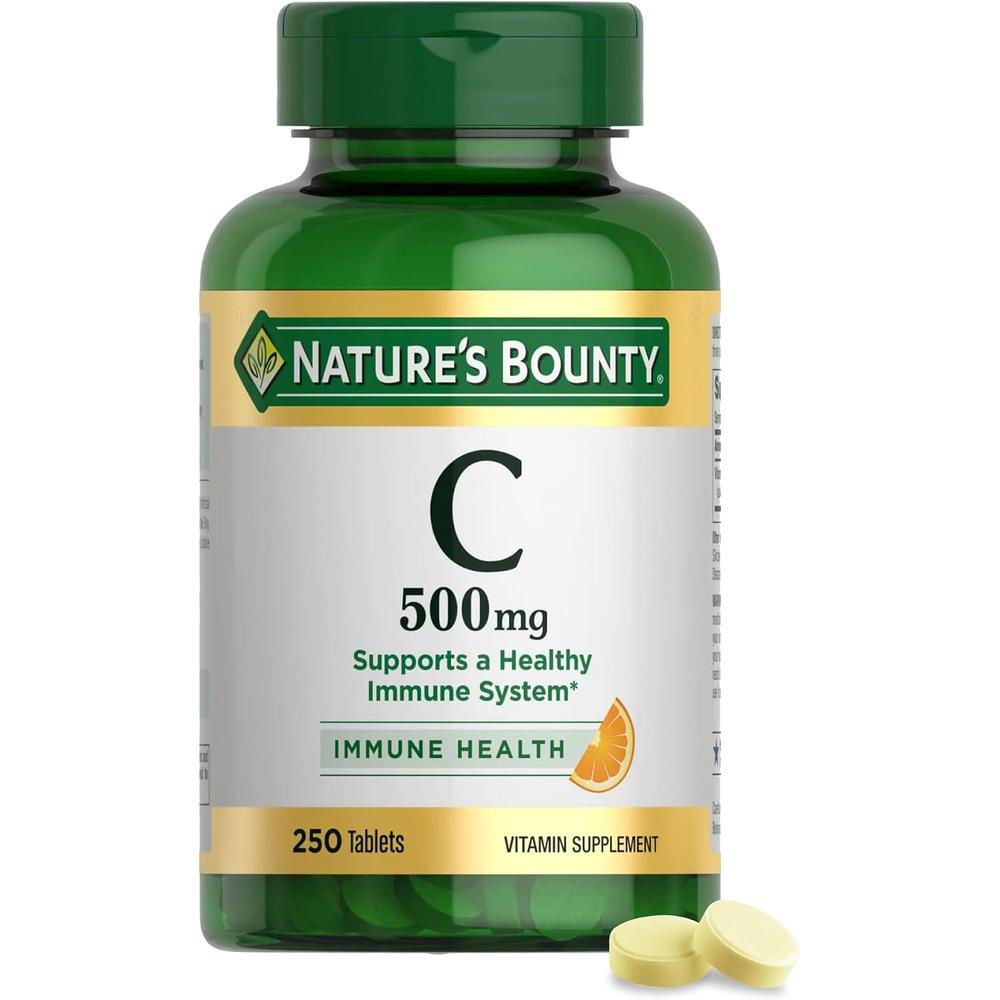 VITAMINA C NATURE'S BOUNTY 500 MG 250 TABLETAS - 1