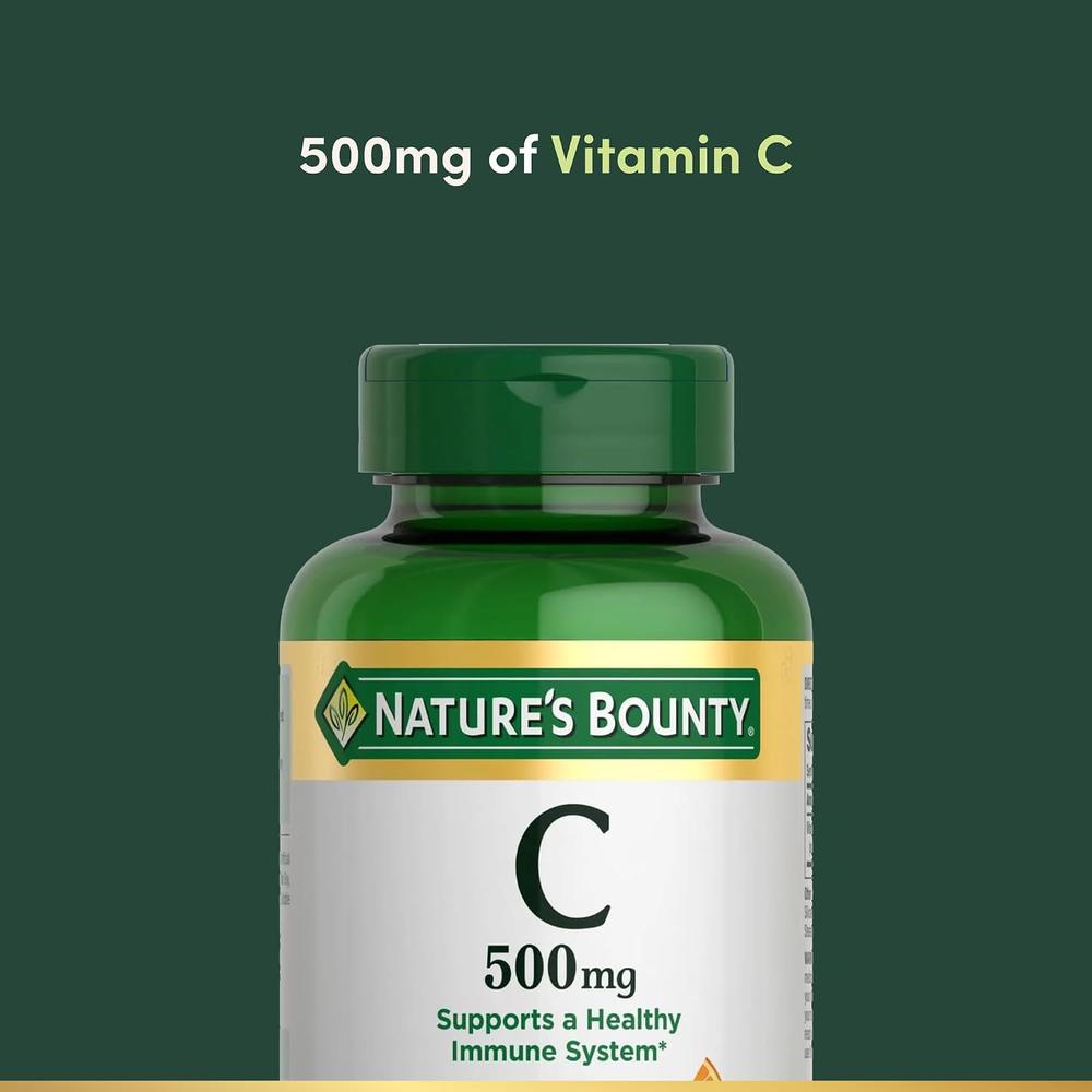 VITAMINA C NATURE'S BOUNTY 500 MG 250 TABLETAS - 3