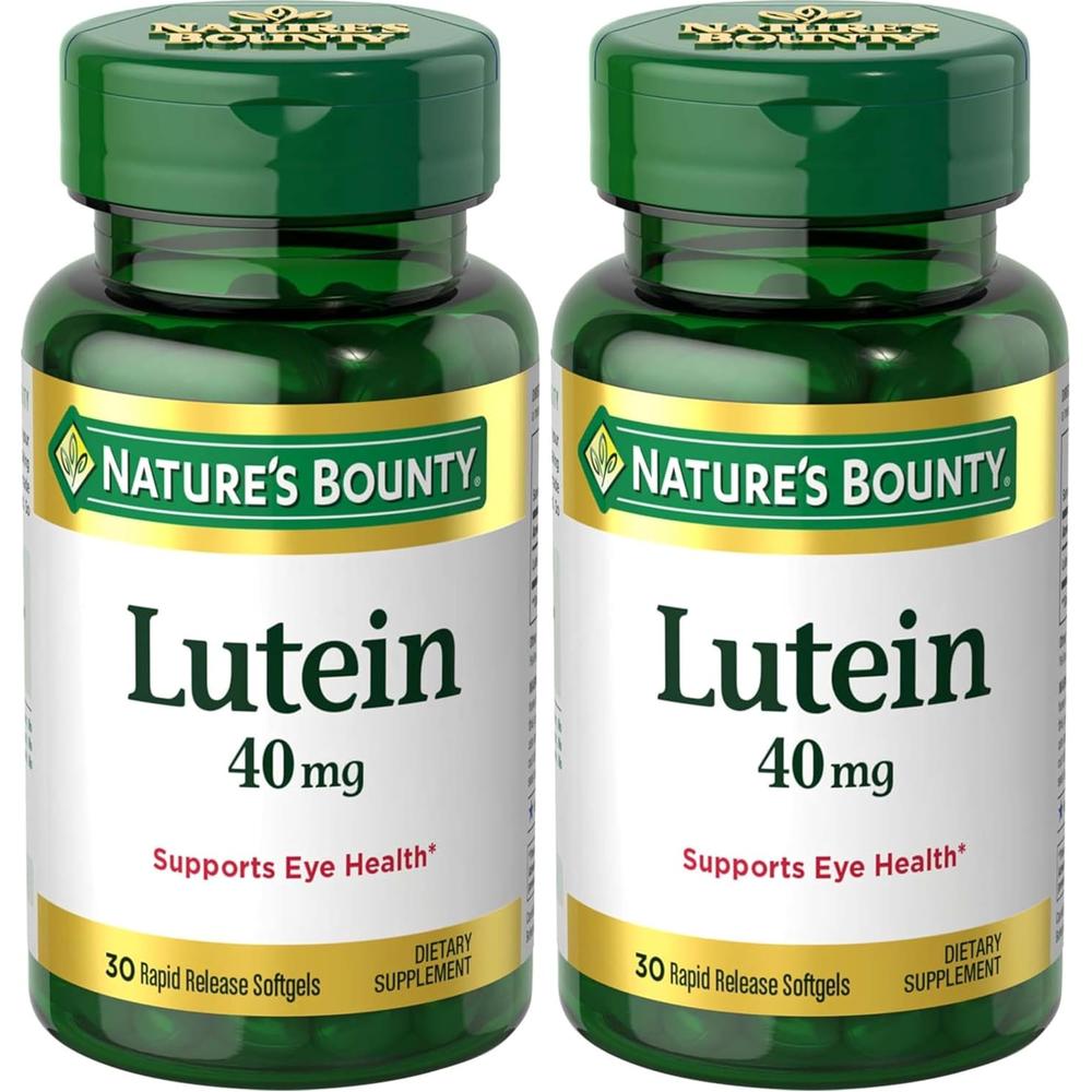 LUTEÍNA NATURE'S BOUNTY 40 MG 30 CÁPSULAS BLANDAS | PACK 2 - 1