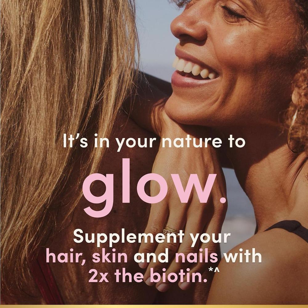 CABELLO PIEL Y UÑAS EXTRA STRENGTH NATURE'S BOUNTY + BIOTINA 5000 MCG 150 CÁPSULAS BLANDAS - 4