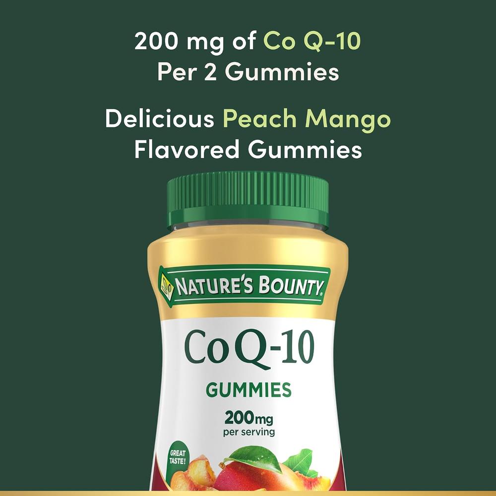 COENZIMA Q10 NATURE'S BOUNTY 200 MG 60 GOMITAS - 3