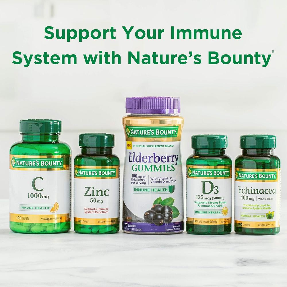 VITAMINA C NATURE'S BOUNTY 500 MG + ROSA MOSQUETA 90 TABLETAS | PACK 3 - 5