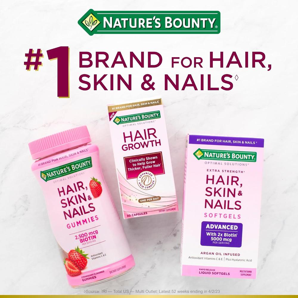 MULTIVITAMÍNICO MUJER NATURE'S BOUNTY + COLÁGENO 50 MG 140 GOMITAS - 5