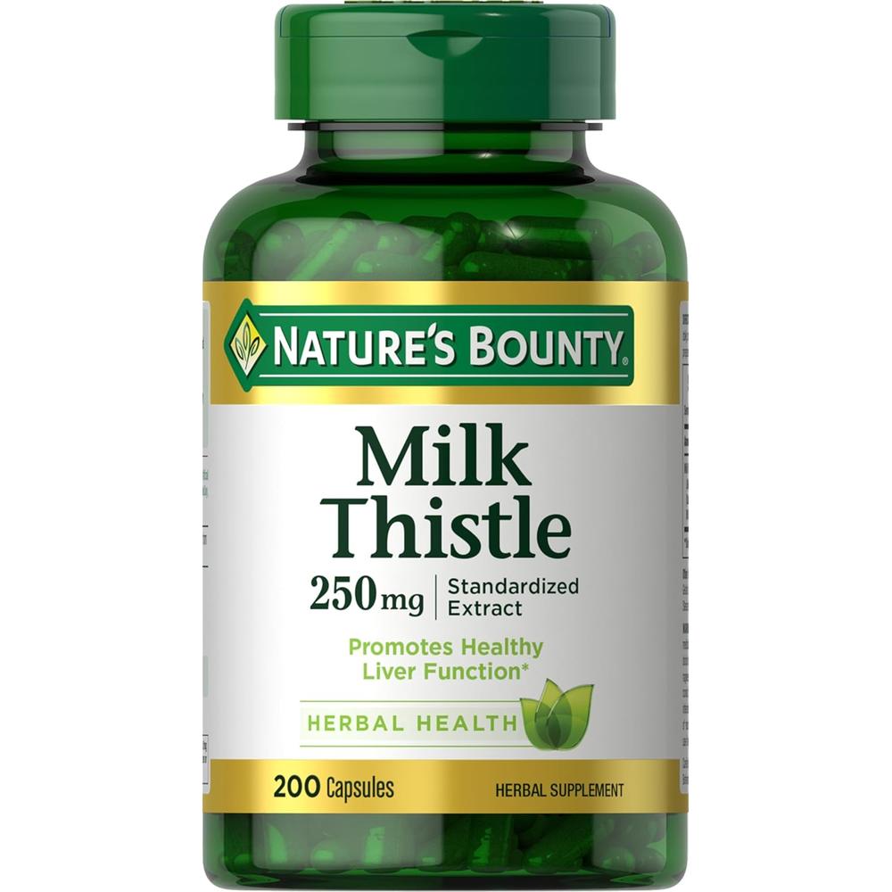 CARDO MARIANO NATURE'S BOUNTY 250 MG 200 CÁPSULAS - 1