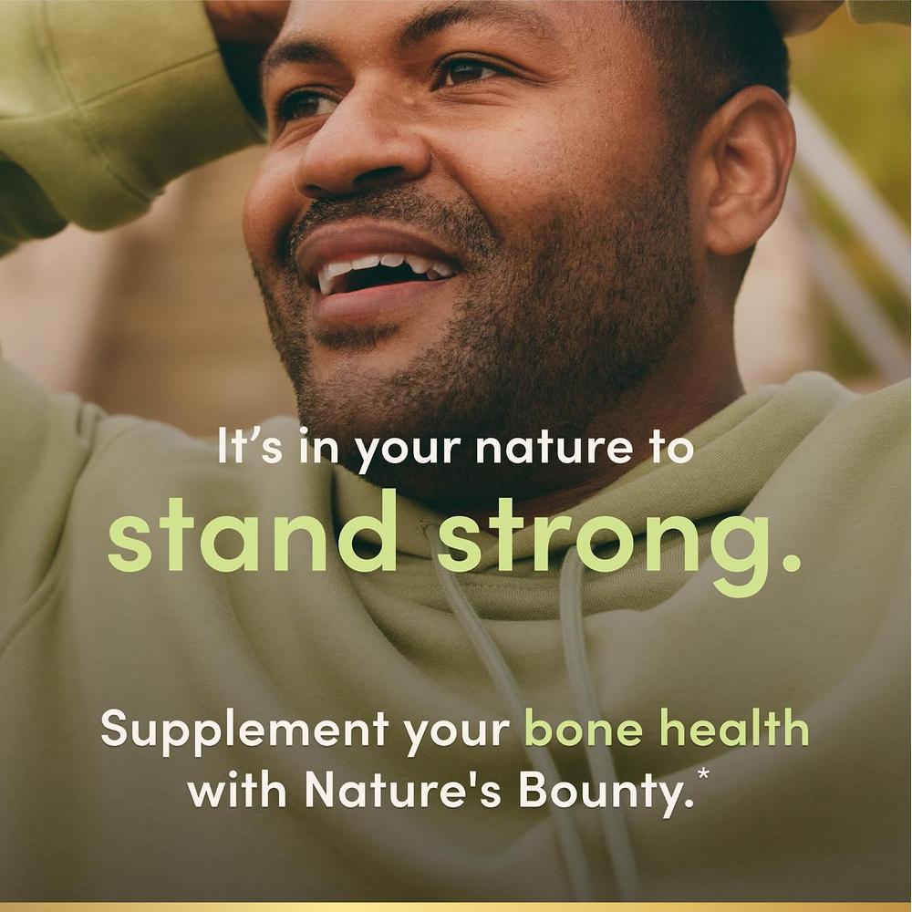 CALCIO NATURE'S BOUNTY 1200 MG + VITAMINA D3 220 CÁPSULAS BLANDAS - 4