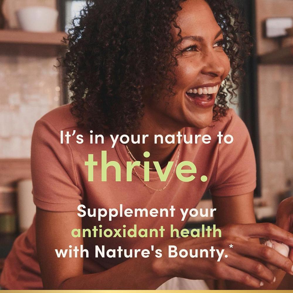 CÚRCUMA NATURE'S BOUNTY 1000 MG + BIOPERINE 5 MG 60 CÁPSULAS - 4