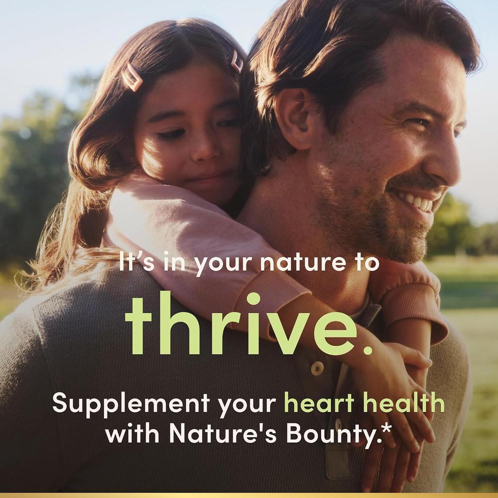 COENZIMA Q10 ADVANCED TRIPLE ABSORB NATURE'S BOUNTY 100 MG 90 CÁPSULAS BLANDAS - 4