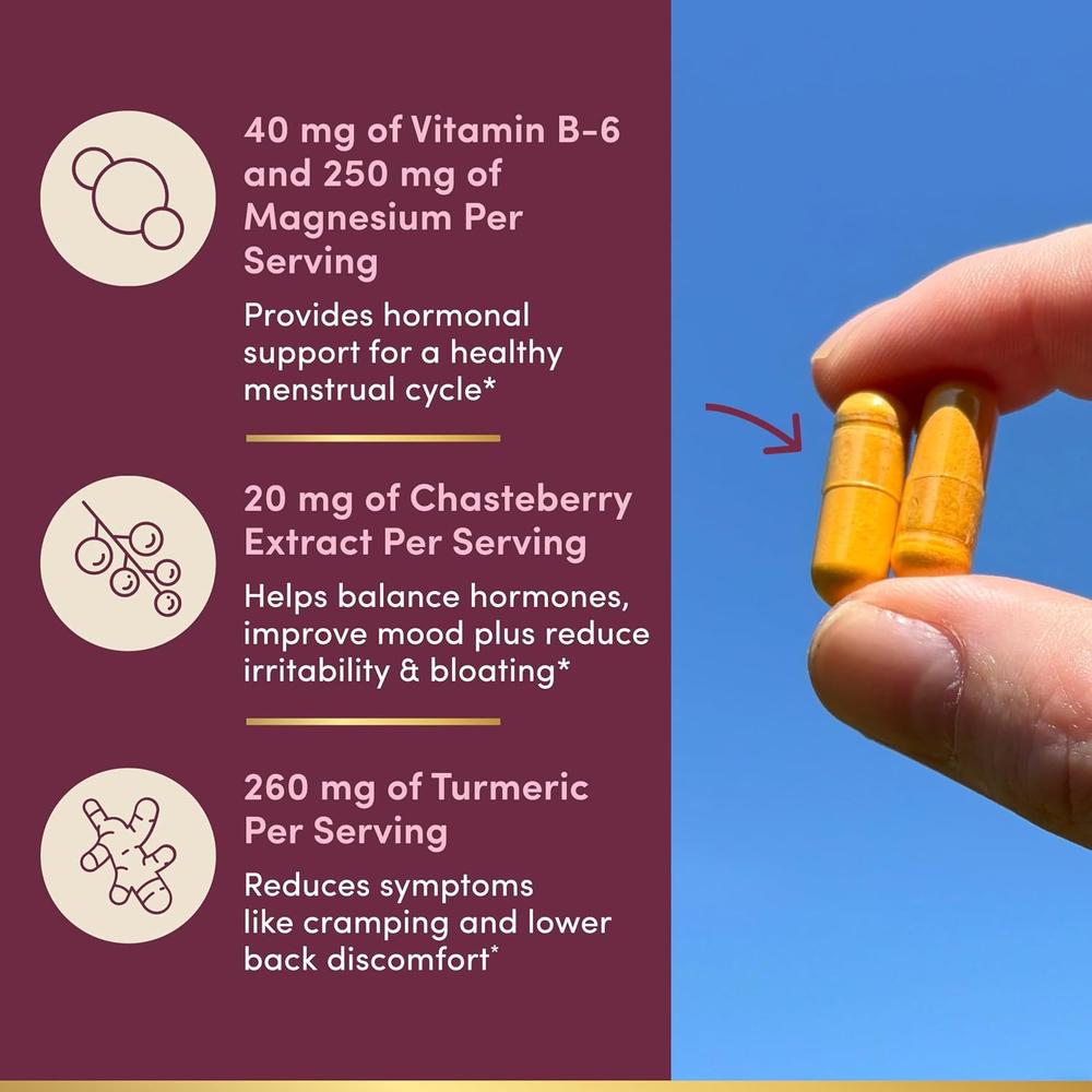 ADVANCED PMS RELIEF NATURE'S BOUNTY 60 CÁPSULAS - 4