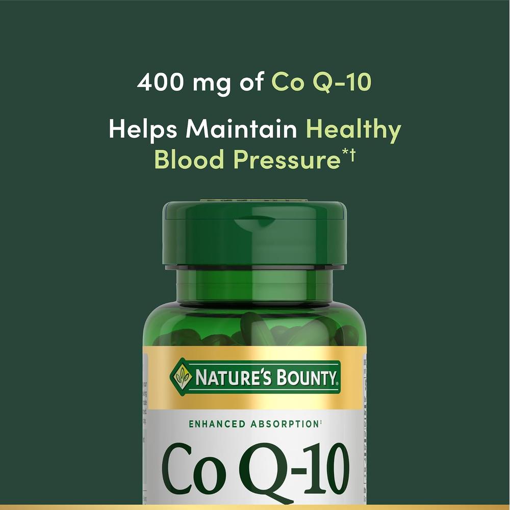 COENZIMA Q10 NATURE'S BOUNTY 400 MG 39 CÁPSULAS BLANDAS | PACK 2 - 4