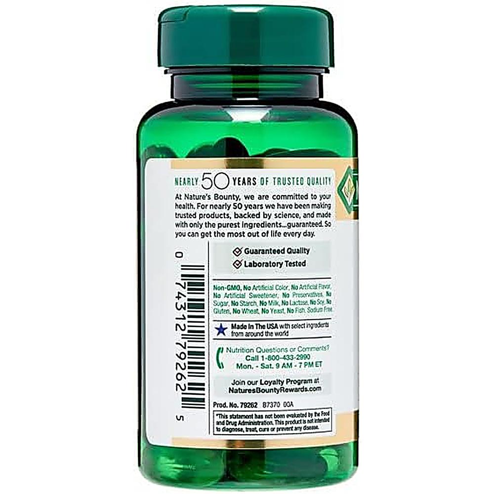ACEITE DE ONAGRA NATURE'S BOUNTY 1000 MG + GLA 90 MG 60 CÁPSULAS BLANDAS | PACK 3 - 3