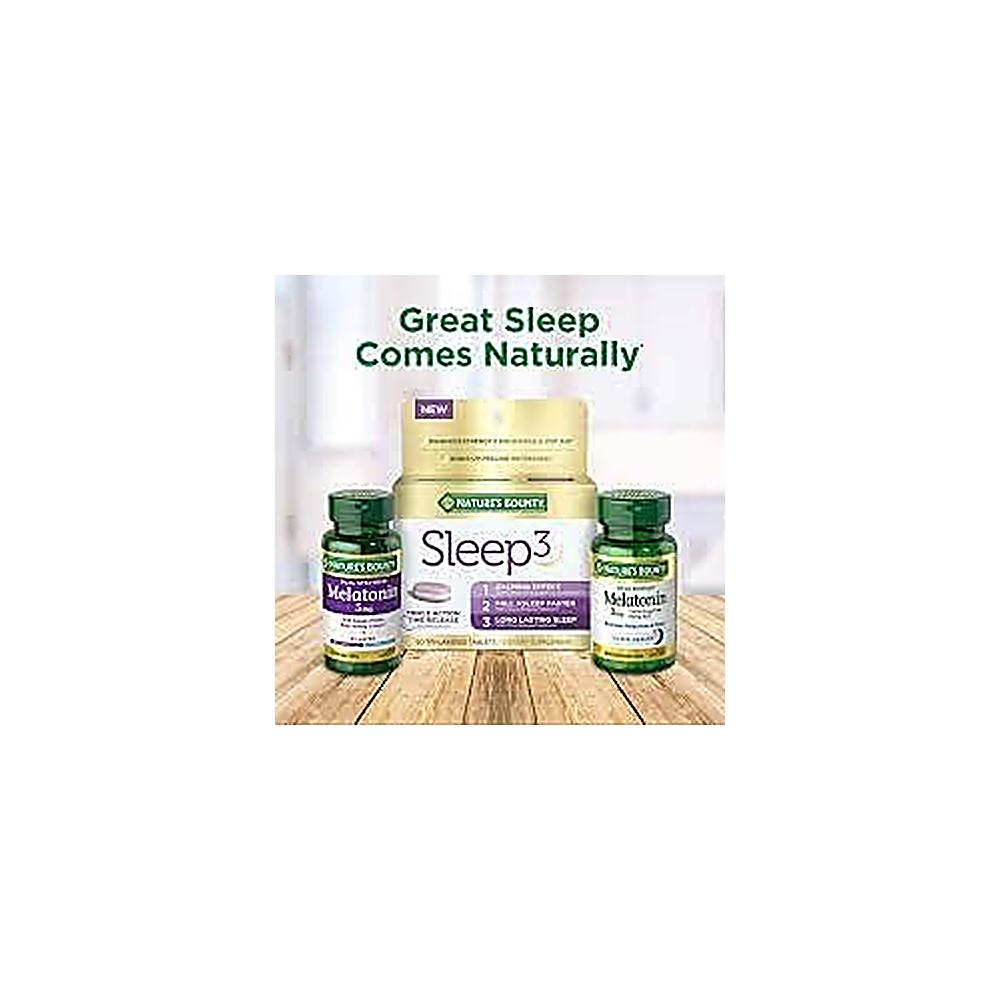 MELATONINA DUAL SPECTRUM NATURE'S BOUNTY 5 MG 60 TABLETAS | PACK 2 - 5