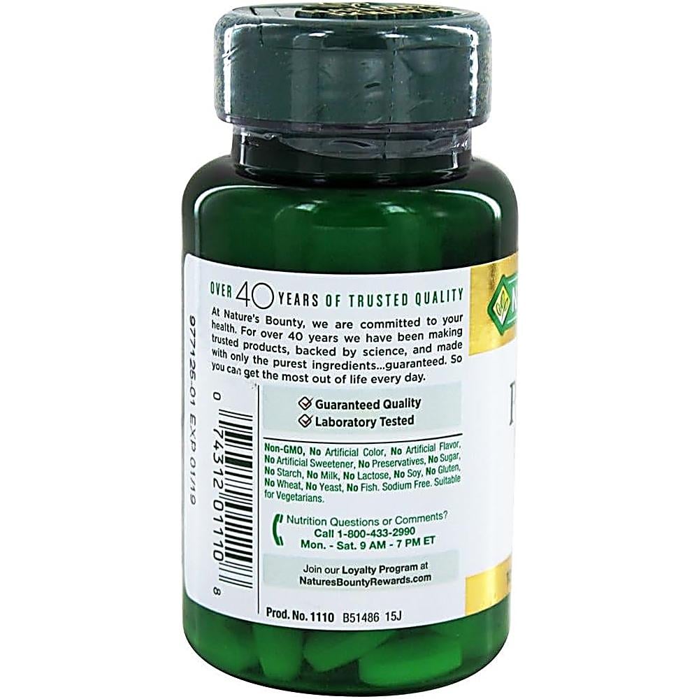 POTASIO NATURE'S BOUNTY 99 MG 100 TABLETAS | PACK 2 - 3