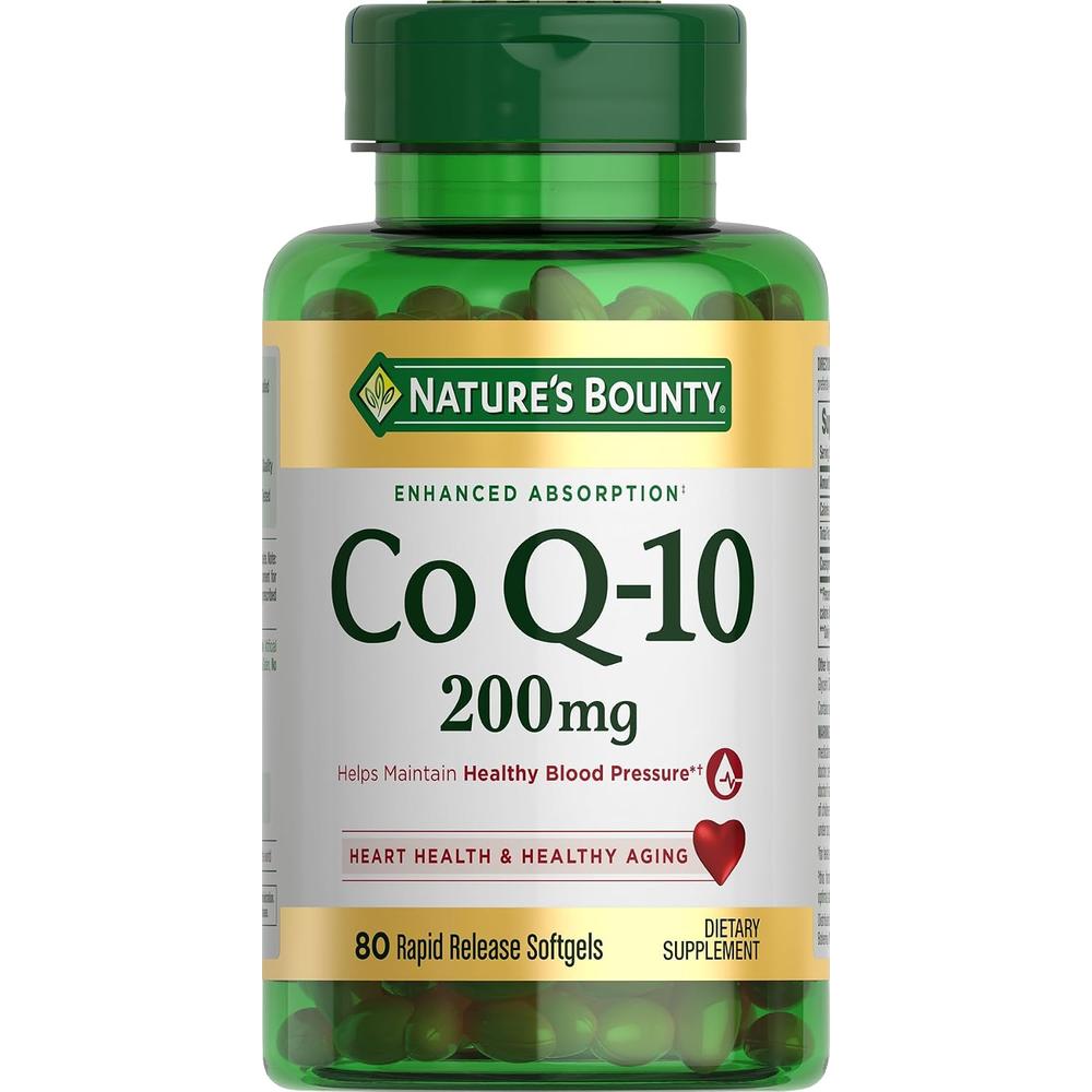 COENZIMA Q10 NATURE'S BOUNTY 200 MG 80 CÁPSULAS BLANDAS - 1