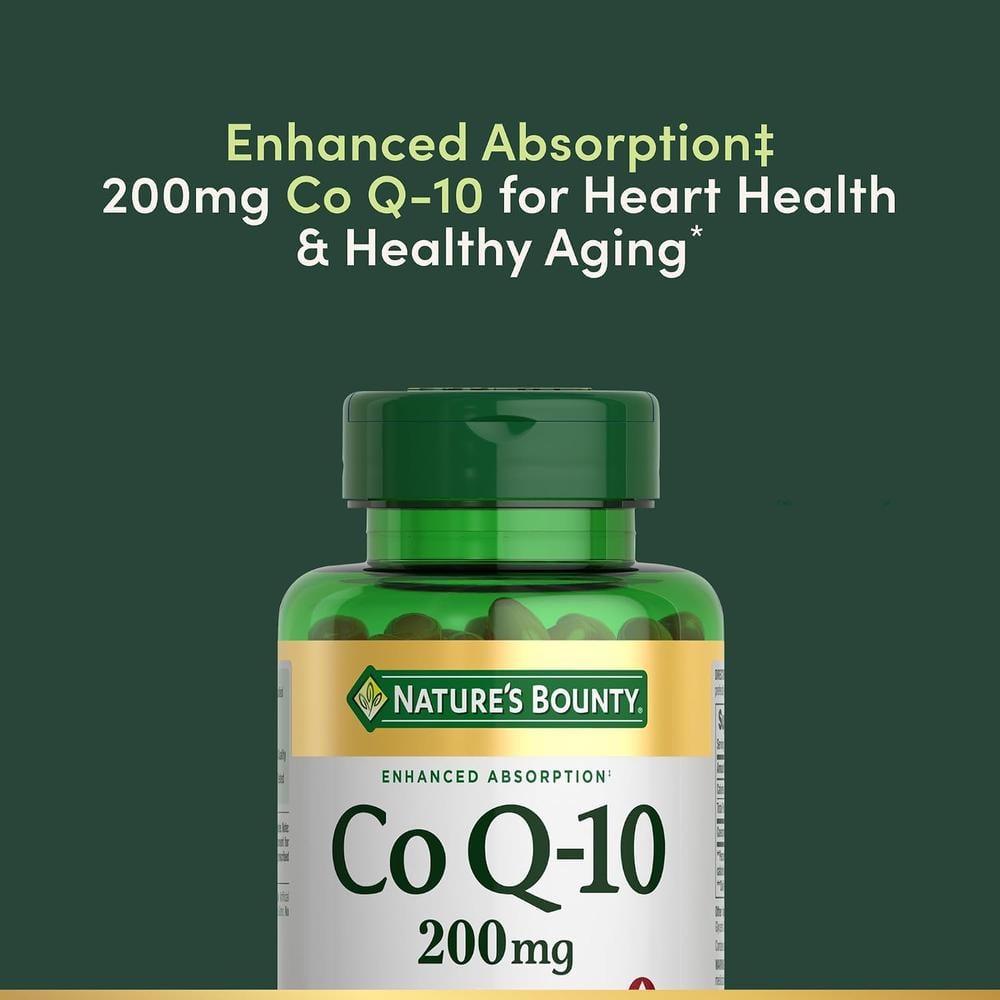 COENZIMA Q10 NATURE'S BOUNTY 200 MG 80 CÁPSULAS BLANDAS - 3