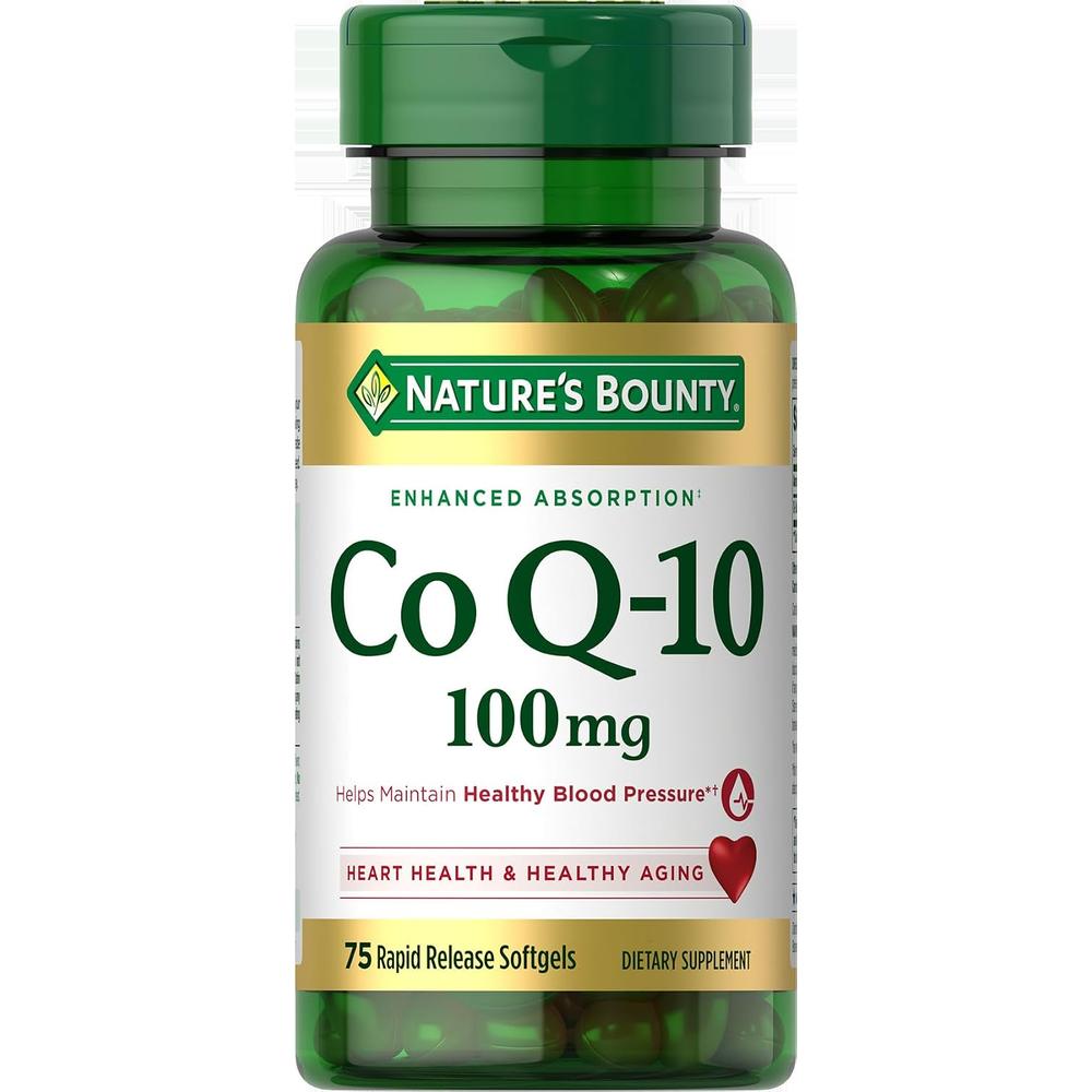 COENZIMA Q10 NATURE'S BOUNTY 100 MG 75 CÁPSULAS BLANDAS - 1