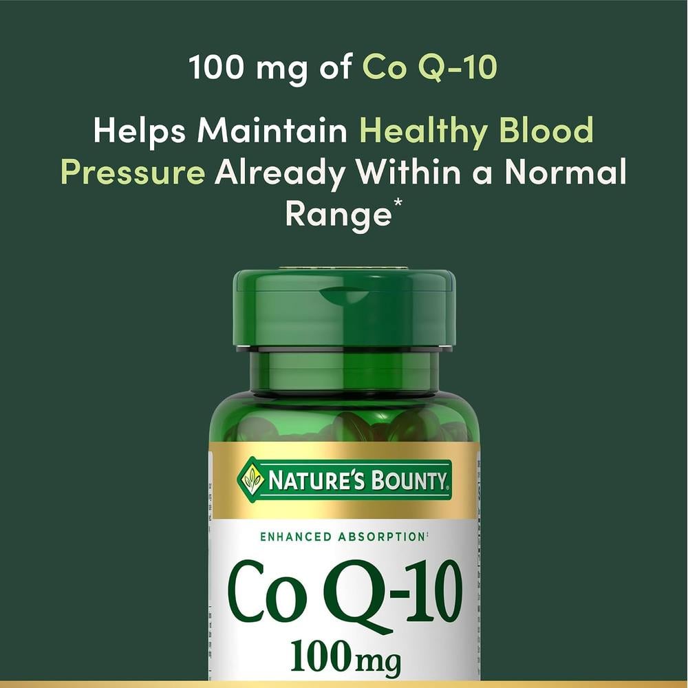 COENZIMA Q10 NATURE'S BOUNTY 100 MG 75 CÁPSULAS BLANDAS - 3