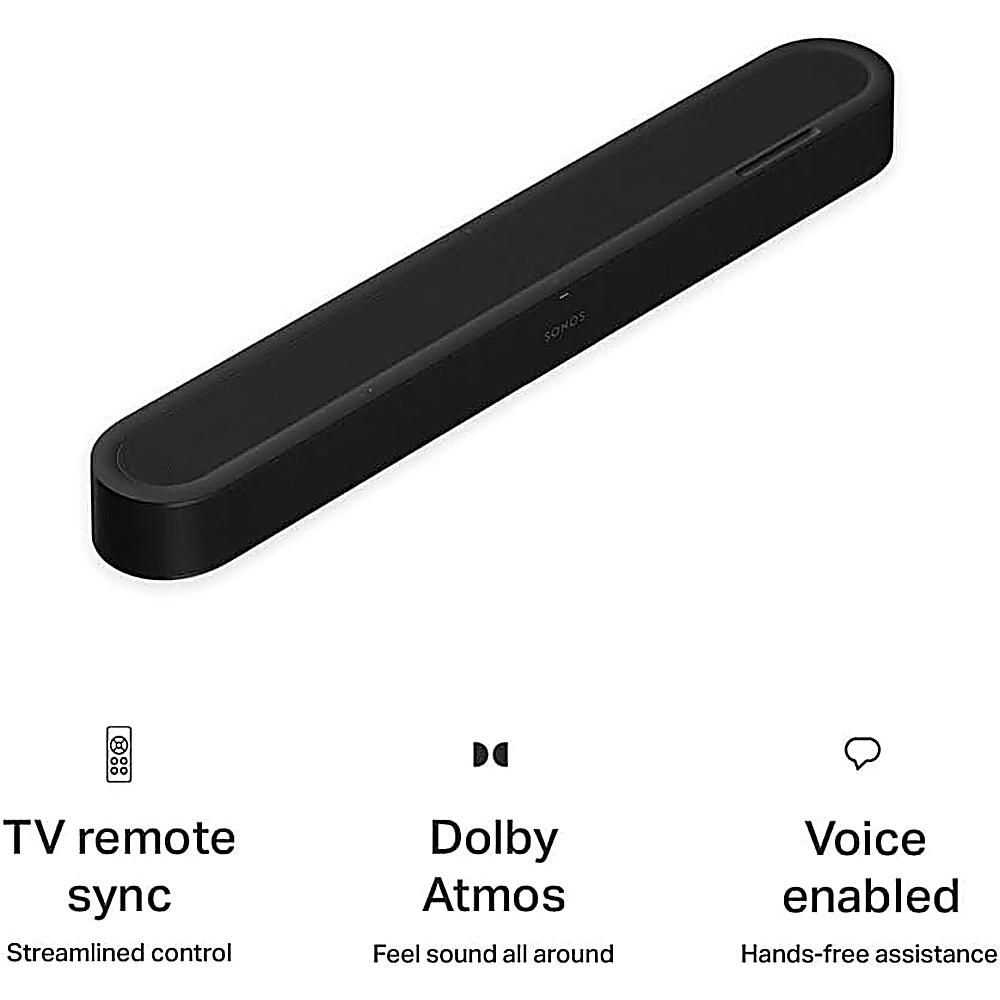 BARRA DE SONIDO DOLBY ATMOS MULTIROOM BEAM ULTRA SONOS | NEGRO - 4