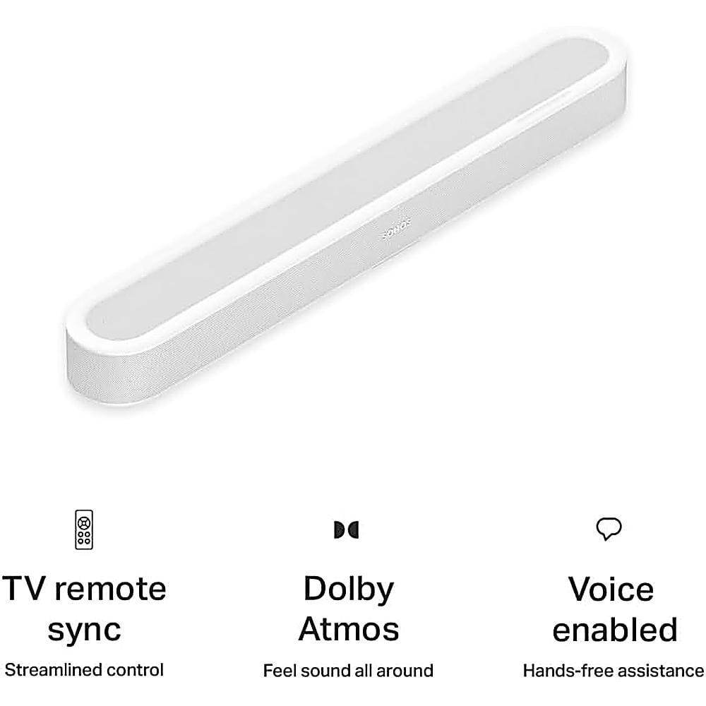BARRA DE SONIDO DOLBY ATMOS MULTIROOM BEAM ULTRA SONOS | BLANCO - 4
