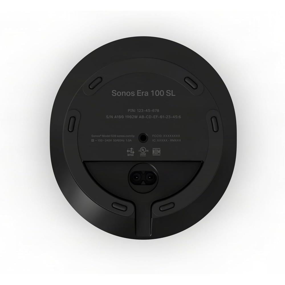 PARLANTE COMPACTO SIN MICRÓFONO ERA 100 SL SONOS | NEGRO - 4