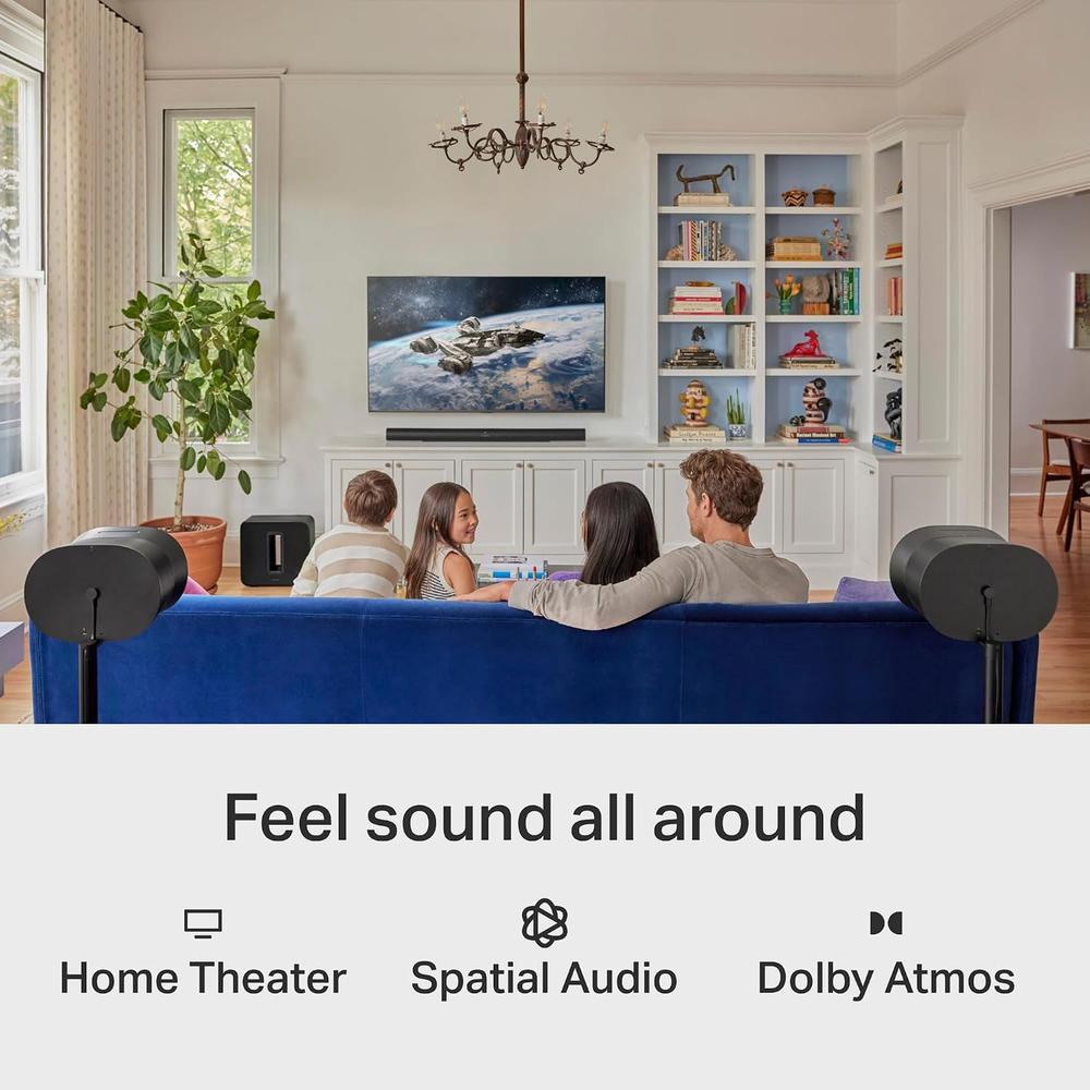 PARLANTE INTELIGENTE INALÁMBRICO DOLBY ATMOS PACK X2 ERA 300 SONOS | NEGRO - 6