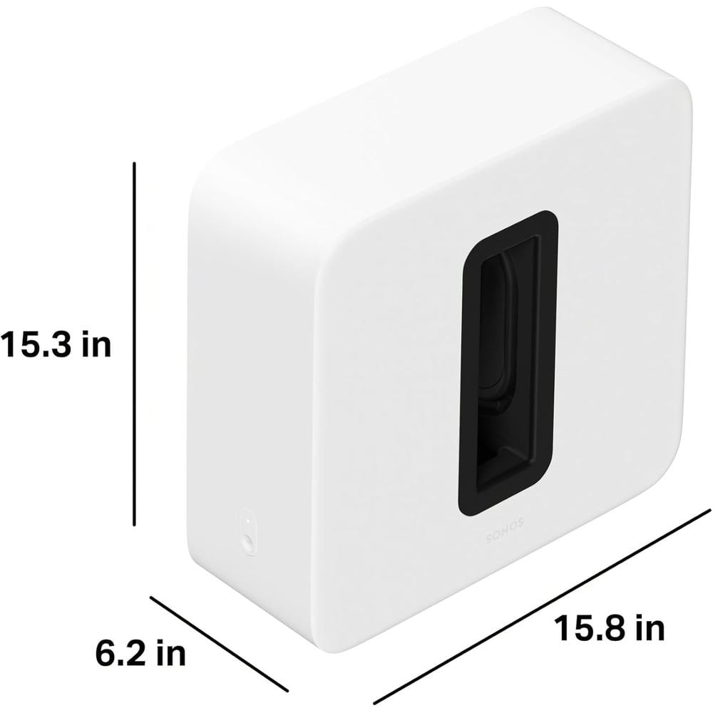 SUBWOOFER INALÁMBRICO SUB 4 SONOS | BLANCO - 4