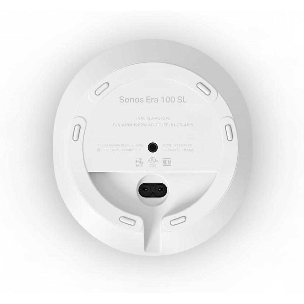 PARLANTE COMPACTO SIN MICRÓFONO ERA 100 SL SONOS | BLANCO - 4
