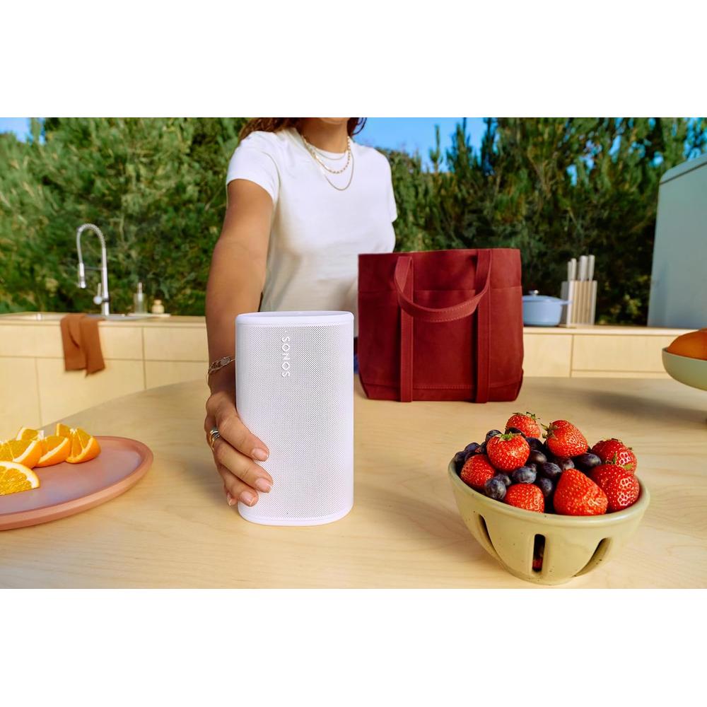 PARLANTE PORTÁTIL WIFI Y BLUETOOTH PLAY SONOS | BLANCO - 5