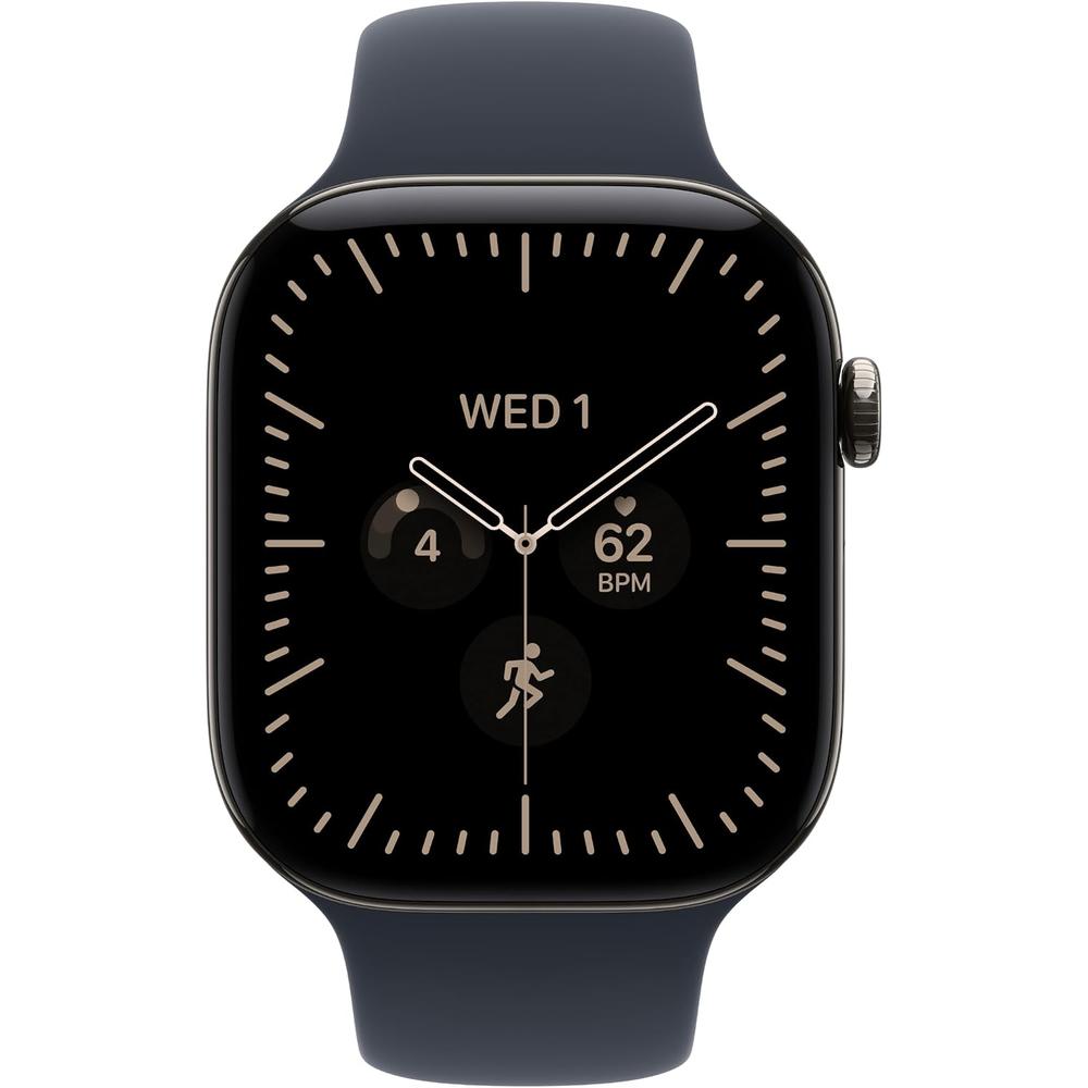 APPLE WATCH SERIES 12 (GPS + CELLULAR) 46MM NATURAL TITANIUM + SPORT BAND NAVY BLUE - M/L - 2