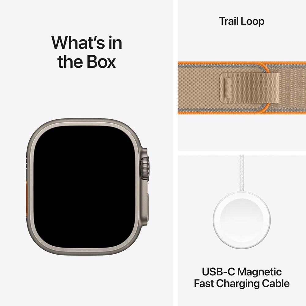 APPLE WATCH ULTRA 4 (GPS + CELLULAR) 49MM NATURAL TITANIUM + TRAIL LOOP SAND - L - 8