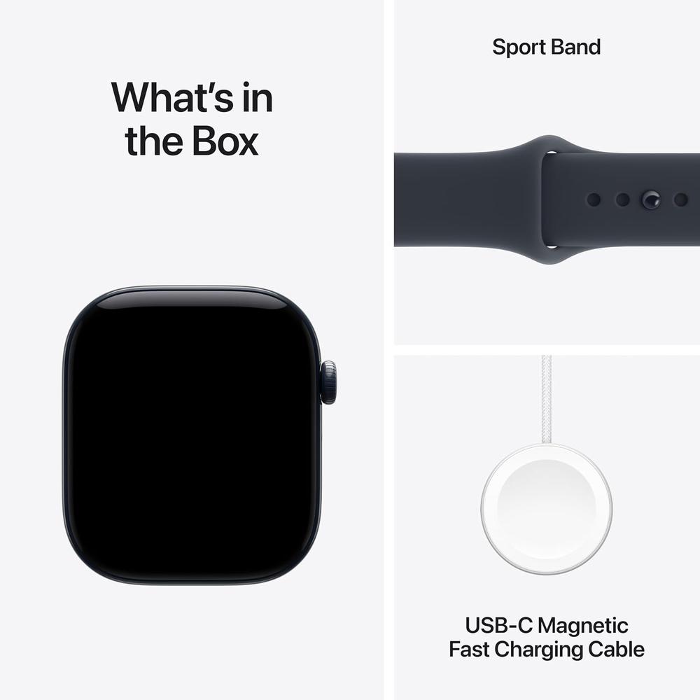 APPLE WATCH SERIES 12 (GPS + CELLULAR) 46MM NIGHT BLUE CERAMIC + SPORT BAND NAVY BLUE - M/L - 8